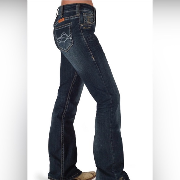 Cowgirl Tuff Blue Bootcut high rise Jeans 31/32